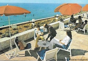  Pocztówka. Terasse - Bar a Zeralda : Algieria  / Brak autora 