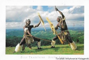 Pocztówka. Zulu Traditions. South Africa  / Brak autora 