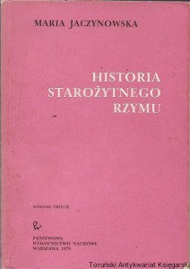 Historia starożytnego Rzymu / Maria Jaczynowska 