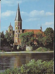 Pocztówka. Kaunas. Vytautas’s Church  / R. Rakauskas   (fot.)
