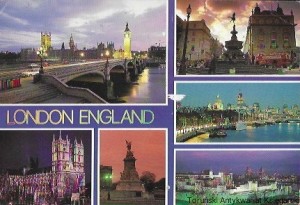 Pocztówka. Londyn England  / Brak autora 
