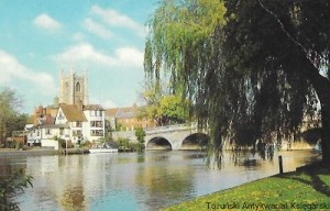 Pocztówka. Bridge and Church, Henley-On-Thames  / Brak autora 
