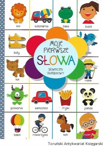 Moje pierwsze słowa : Słowniczek obrazkowy / Praca zbiorowa 
