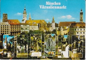 Pocztówka. Munchen Viktuallienmarkt  / Brak autora 