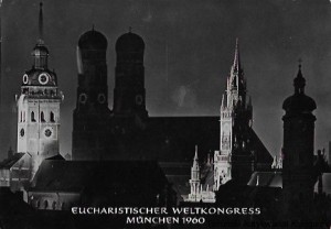 Pocztówka. Eucharistischer Weltkongress München 1960  / Brak autora 