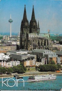 Pocztówka. Koln am Rhein. Dom/ Cathedral-Muzeum Ludwig/ Kölner Philharmonie  / Brak autora 