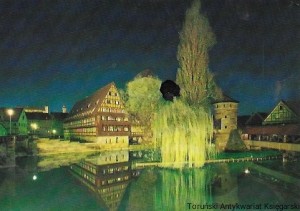 Pocztówka. Nurnberg Henkersteg  / Brak autora 