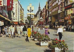 Pocztówka. Koln am Rhein. Schidergasse  / Brak autora 