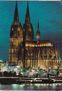 Pocztówka. Koln am Rhein. Dom und Rheinufer  / Brak autora 