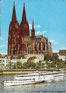 Pocztówka. Kola am Rhein.  Katedra / Brak autora 