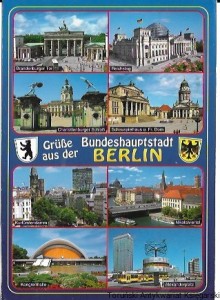 Pocztówka. Bundeshauptstadt Berlin  / Brak autora 