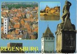 Pocztówka. Regensburg die 2000 jährige Stadt an der Donau eine der sehenswerten Städte Deutschlands  / Dino Sassi  (fot.)