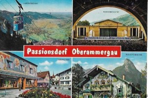 Pocztówka. Passionsdorf Oberammergau  / Brak autora 