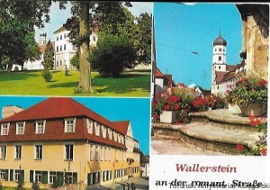 Pocztówka. Wallerstein an der Roman. Strasse  / Brak autora