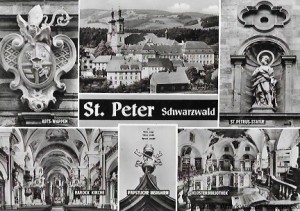Pocztówka. St. Peter Schwarzwald  / Brak autora 