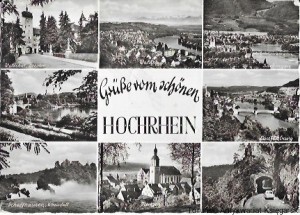 Pocztówka. Grusse vom schonen Hochrhein  / Brak autora 