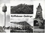 Pocztówka. Kyffhauser - Gebirge. Fernsehturm Kulpenberg u. Terrassen-Gaststatte  / Brak autora 