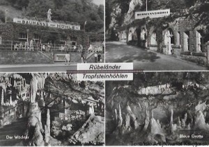 Pocztówka. Rubelander Tropfsteinhöhlen  / Brak autora 