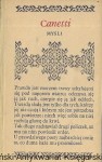Myśli  / Canetti 