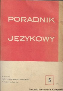 Poradnik językowy 1984 Maj zeszyt 5  / Praca zbiorowa  