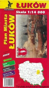 Plan miasta Łuków /  Brak autora  