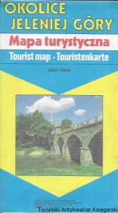 Okolice Jeleniej Góry : Mapa turystyczna  / Brak autora  