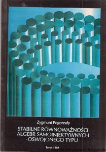 Stabilne równoważności algebr samoinjektywnych oswojonego typu / Zygmunt Pogorzały