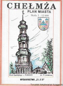  Chełmża Plan miasta  / Brak autora  