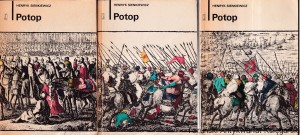Potop Komplet Tomy 1-3  / Henryk Sienkiewicz (1980)