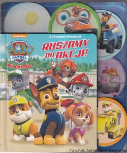 Paw Patrol Psi patrol : Ruszamy do akcji! [z ukrytymi obrazkami, twarde strony]