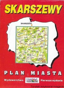 Skarszewy Plan miasta  / Brak autora  