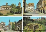 Pocztówka. Gorlitz : Baszta cesarska, Dolny rynek, Widok na kościół Matki Boskiej, Zegar kwietny  / Brak autora 