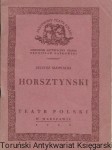 Horsztyński : tragedia Juliusza Słowackiego /  Praca zbiorowa  