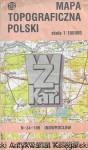 Mapa topograficzna Polski : Inowrocław  N-34-109 / Praca zbiorowa 