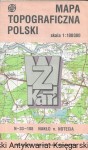 Mapa topograficzna Polski : Nakło nad Notecią  N-33-108  / Brak autora 