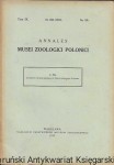  Annales Musei Zoologici Polonici Tom IX. 31.XII.1932. Nr 20 /  Praca zbiorowa  
