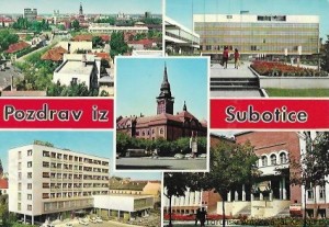 Pocztówka. Pozdrav iz Subotice  / Brak autora 