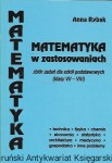 Matematyka w zastosowaniach : Zbiór zadań dla szkół podstawowych (Klasy VII-VIII)  / Anna Rybak  
