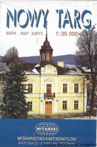 Nowy Targ : Mapa  / Brak autora 