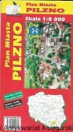  Plan miasta Pilzno /  Praca zbiorowa  