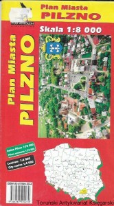  Plan miasta Pilzno /  Praca zbiorowa  