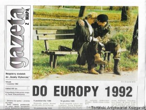  Gazeta Wyborcza z mapą : Dodatek do Gazety Wyborczej 1992  / Praca zbiorowa  