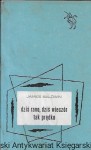 Dziś rano, dziś wieczór tak prędko  /James Baldwin  