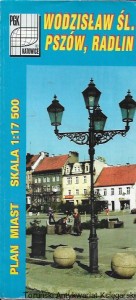 Wodzisław Śl. Pszów, Radlin : Plan miasta  / Praca zbiorowa 