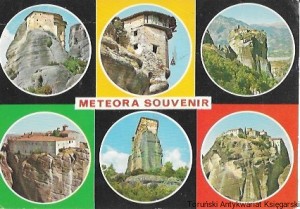 Pocztówka. Grece : Meteora: Views of six Monasteries  / Brak autora 