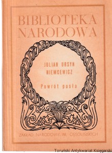 Powrót posla / Julian Ursyn Niemcewicz  (1981) 