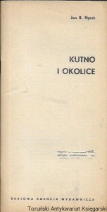 Kutno i okolice / Jan B. Nycek 