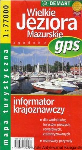 Wielkie jeziora Mazurskie : Informator krajoznawczy : Mapa turystyczna  / Praca zbiorowa  