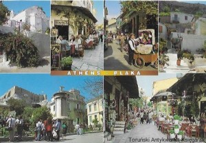 Pocztówka. Grecja. Athens-Plaka  / Brak autora 