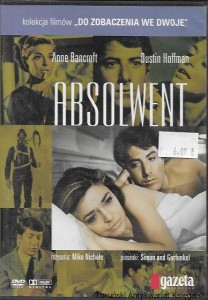Absolwent : film DVD : Gazeta Wyborcza / Mike Nichols  